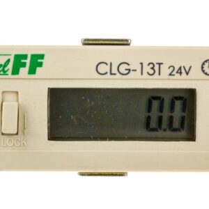 Licznik czasu pracy 4-30V DC 6 znaków cyfrowy tablicowy 48x24mm CLG-13T-24V - obrazek 1