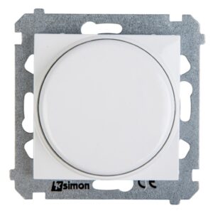 Simon 54 Ściemniacz naciskowo-obrotowy 20-500W biały DS9T.01/11 - obrazek 1