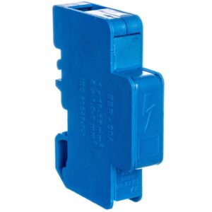 Blok rozdzielczy modułowy 1-biegunowy 60A we: 1x6-35mm2 wy: 6x2,5-6mm2 niebieski LBR60A 84326003 - obrazek 1