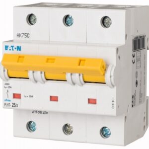 Wyłącznik nadprądowy 3P C 25A 25kA AC PLHT-C25/3 248034 - obrazek 1