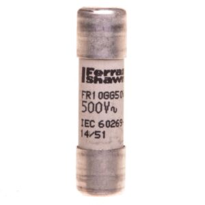 Wkładka bezpiecznikowa cylindryczna 10x38mm 6A gG 500V DF2CN06 - obrazek 1