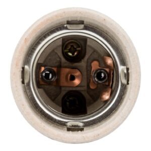 Oprawka E27 ceramiczna HLDR-E27-D 02162 - obrazek 1