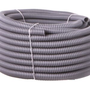 Rura ochronna karbowana PVC SILVYN EL 16x21 ciemnoszara 61747380 /30m/ - obrazek 1