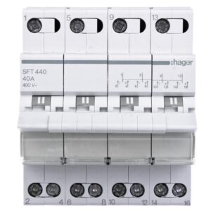 Przełącznik modułowy I-0-II 4P 40A SFT440 - obrazek 1