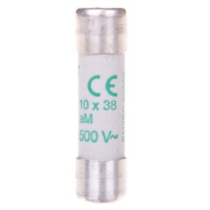 Wkładka bezpiecznikowa cylindryczna 10x38mm 16A aM 500V LF316M - obrazek 1