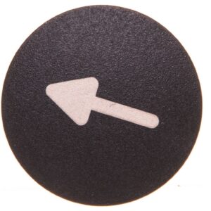 Wkładka do przycisku grzybkowego 22mm czarna M22-XDP-S-X7 218261 - obrazek 1