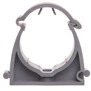 Uchwyt zamknięty do rur 32mm szary UZ 32 SZ 10504 /100szt./ - obrazek 1