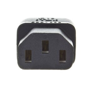 Adapter IEC C13 / IEC C5 koniczynka WAADAPATIEC1 - obrazek 1