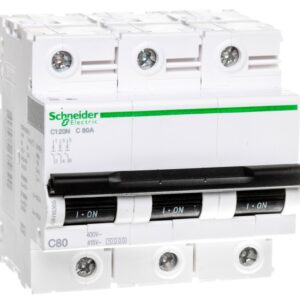 Wyłącznik nadprądowy 3P C 80A 10kA AC C120N A9N18365 - obrazek 1