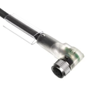 Kabel do czujnika 3P 5m wolny koniec przewodu gniazdo kątowe M8 SAC-3P-5,0-PUR/M 8FR-2L 1671085 - obrazek 1