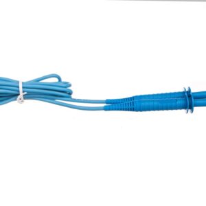 Przewód pomiarowy 1,8m niebieski 5kV /wtyki bananowe/ WAPRZ1X8BUBB - obrazek 1