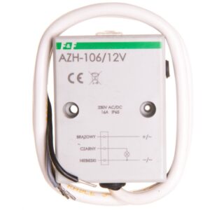 Automat zmierzchowy 16A 12V AC/DC 2-1000lx obudowa AZH-106-12V - obrazek 1