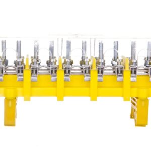 Odgałęźnik instalacyjny 5P (zacisk: 5x2x25mm2 - 5x4x10mm2) LZ5x25/10 wyk.22P 84095004 - obrazek 1