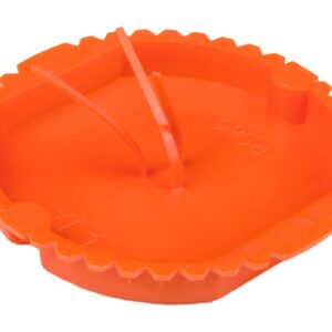 Zaślepka puszki, pokrywa sygnalizacyjna 60mm okrągła ceglasta PK-60 0202-02 /100szt/ - obrazek 1
