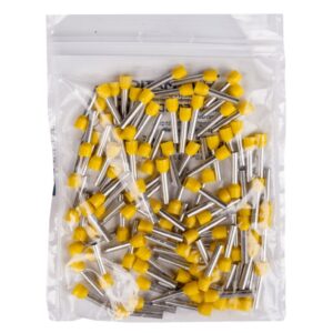 Końcówka tulejkowa izolowana TI 6mm2/18mm żółta cynowana TI6L18 /100szt./ - obrazek 1