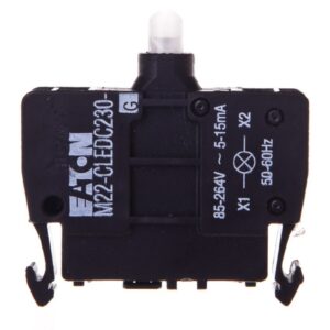 Zestaw świetlny z diodą LED 85-264VAC zielony M22-CLEDC230-G 216580 - obrazek 1