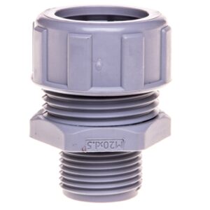 Dławnica do węża osłonowego M20 IP65 SILVYN MPC M20/2 szra 55502444 - obrazek 1