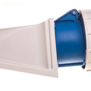 Gniazdo stałe 32A 5P 230V niebieskie IP67 1252-9v - obrazek 1