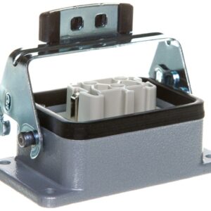 Zestaw kompletny 6+PE stykowy żeński /obudowa wtyczki + wkład/ KIT H-BE 6 BS AG 75009637 - obrazek 1