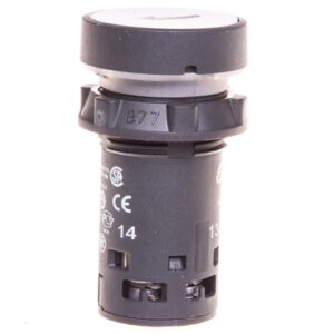 Przycisk sterowniczy 22mm biały z samopowrotem 1Z XB7NA11341 - obrazek 1