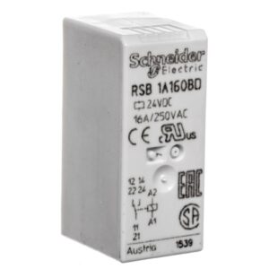 Przekaźnik interfejsowy 1P 16A 24V DC AgNi RSB1A160BD - obrazek 1