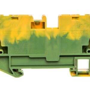Złączka szynowa 2-przewodowa 6mm2 żółto-zielona EX ST-6 PE 3031500 /50szt./ - obrazek 1