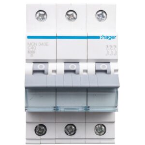 Wyłącznik nadprądowy 3P C 40A 6kA AC MCN340E - obrazek 1