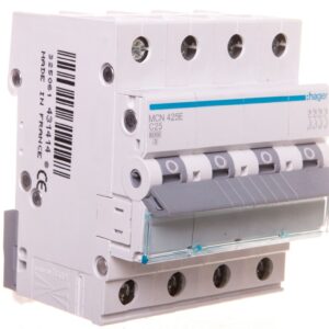Wyłącznik nadprądowy 4P C 25A 6kA AC MCN425E - obrazek 1