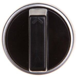 Przycisk sterowniczy 22mm czarny 2Z bez samopowrotu SP22-P.CZ-20. - obrazek 1