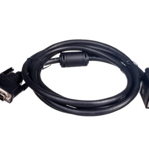 Kabel adapter DVI-I Dual Link Typ DVI-I(24+5)/VGA, M/M czarny 2m AK-320300-020-S - obrazek 1