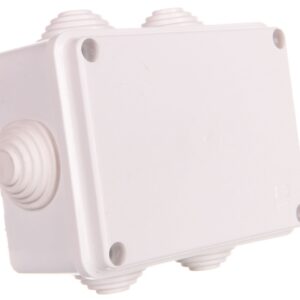 FAST-BOX Puszka hermetyczna n/t 110x80x50mm pusta IP55 biała 0244-00 - obrazek 1