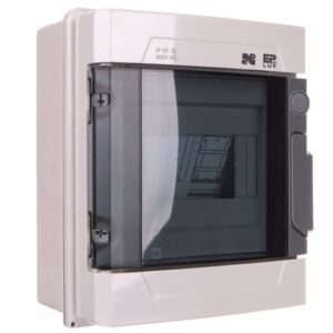 Rozdzielnica hermetyczna EP-LUX natynkowa 1x6 1500V DC 1000V AC PE+N dymny IP65 1960-01 - obrazek 1