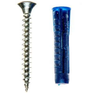 Kołek uniwersalny 5x25 z wkrętem 3,5x30 4ALL-05+3530 /50szt./ - obrazek 1
