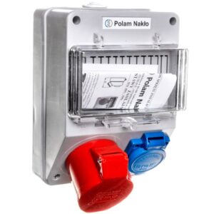 Zestaw zasilający 16A/400V 5P + 10/16A 250V + płytka odgałęźna 5x4mm2 6263-130 - obrazek 1