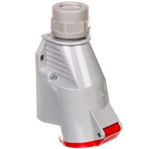 Gniazdo izolacyjne stałe 4P 32A 400V czerwone IP44 2647-126 - obrazek 1