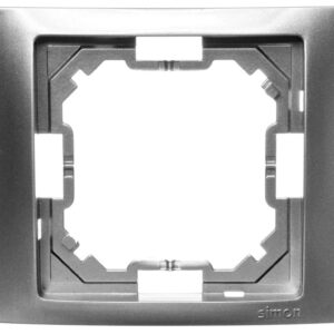 Simon Basic Neos Ramka pojedyncza stal inox BMRC1/21 - obrazek 1
