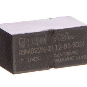 Przekaźnik subminiaturowy-sygnałowy 2P 1A 24V DC PCB RSM822N-2112-85-S024 2614642 - obrazek 1