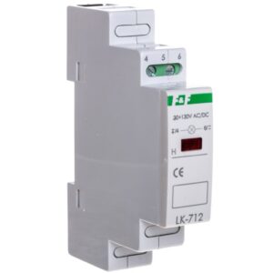 Lampka modułowa 1-fazowa czerwona 30-130V AC/DC LK-712R-30-130V - obrazek 1