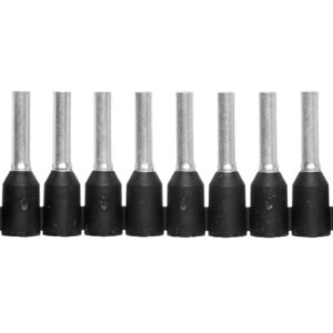 Tulejka kablowa izolacyjna 1,5mm2AI 1,5-8 BK-S tulejki o długości 8mm, kolor czarny 1212524 /1000szt./ - obrazek 1
