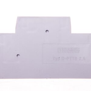 Ścianka końcowa 2,2x68mm szara D-PTTB 2,5 3211634 - obrazek 1