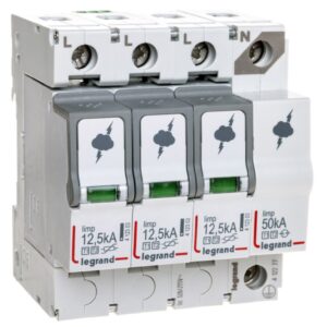 Ogranicznik przepięć Typ T1+T2 3P+N 12,5kA 1,5kV ON 300 TT/TNS 412277 - obrazek 1