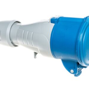 Gniazdo przenośne 3P 32A 230V niebieskie IP44 P17 TEMPRA PRO 555214 - obrazek 1