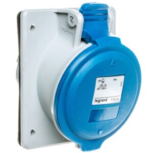 Gniazdo tablicowe 32A 3P 230V niebieskie IP44 P17 TEMPRA PRO 555284 - obrazek 1