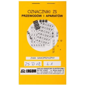 Znaki samoprzylepne ZS D12/L1 E04ZP-02030400500 - obrazek 1