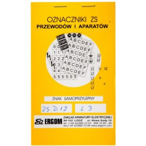 Znaki samoprzylepne ZS D12/L3 E04ZP-02030400700 - obrazek 1