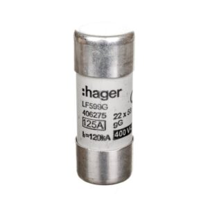 Wkładka bezpiecznikowa BiWtz cylindryczna 22x58mm 125A gG LF599G - obrazek 1