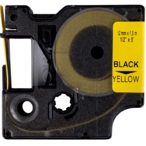 Taśma/rurka termokurczliwa do drukarek 12mm x 1,5m żółta S0718310 18056 - obrazek 1