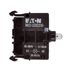 Oprawka z LED niebieska 230V AC M22-LEDC230-B 218060 - obrazek 1