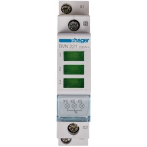 Lampka modułowa 3-fazowa zielona 230-400V AC SVN221 - obrazek 1