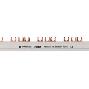 Szyna łączeniowa 3P 63A 10mm2 widełkowa (12 mod.) KDN363A - obrazek 1